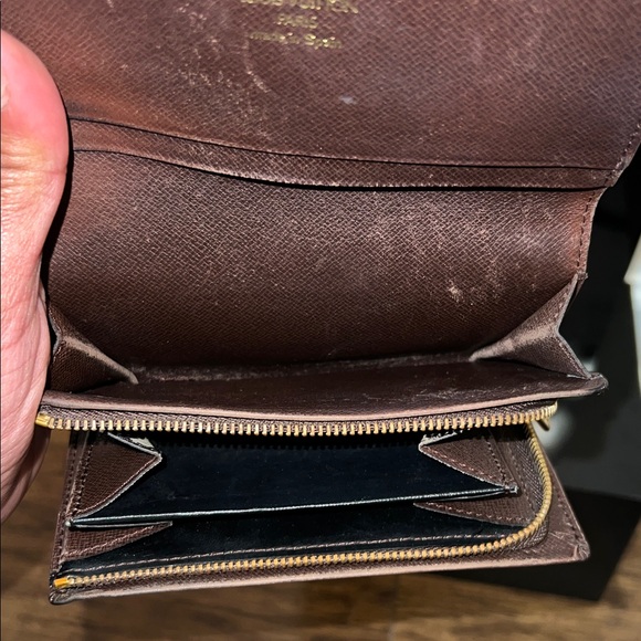 Louis Vuitton Damier Ebene Porte Monnaie Tresor Wallet - Picture 6 of 14